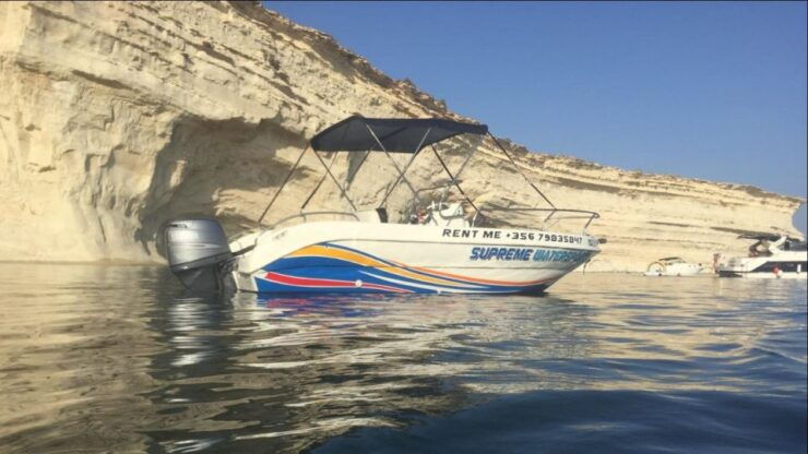 Sliema: Private SELF DRIVE BOAT for 3.5hrs - Experience Highlights