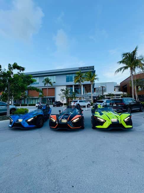 Slingshot Rentals - Fort Laudarale, Hollywood, Sunny Isles - An Exciting Way to Explore Florida’s Scenic Roads