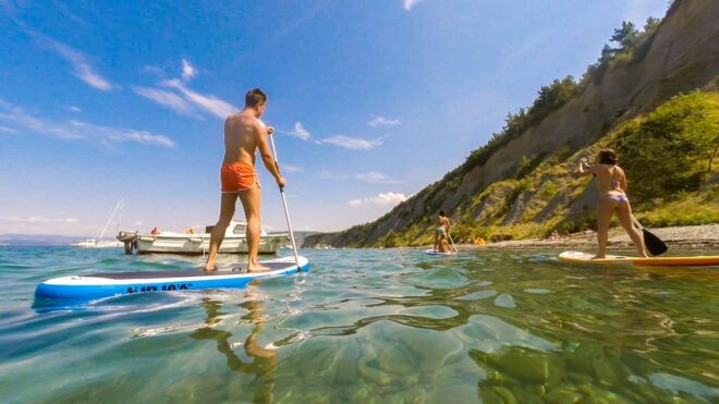 Slovene Littoral: Slovenia Coast Stand-Up Paddleboard Rental - Explore Moon Bay and Natural Park