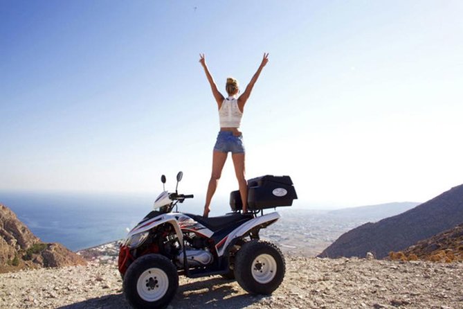Small-Group ATV Tour of Santorini With Wine Tasting - Snacks, Drinks, and Wine Samples Provided
