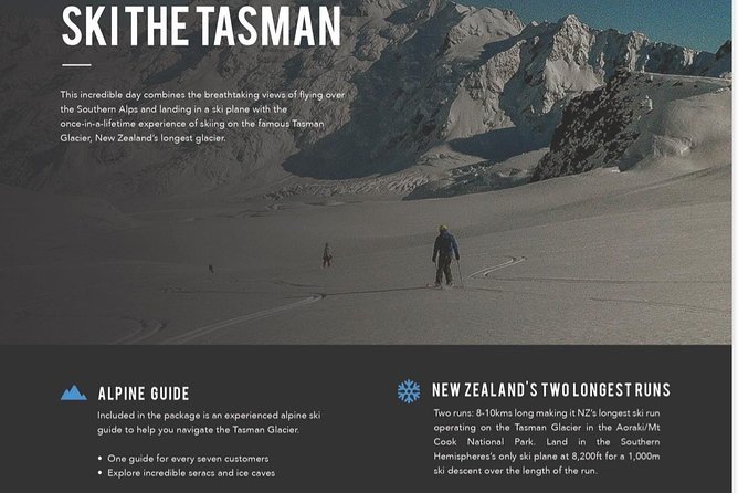 Small-Group Backcountry Skiing Tour to Tasman Glacier, Aoraki  - Aoraki Mount Cook National Park - Traveler Photos