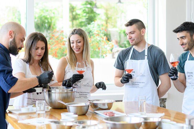 Small Group Cooking Lesson With Visit to Two Wineries - Cooking Lesson Overview