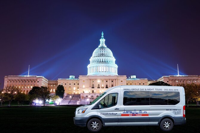 Small Group National Mall Night Tour With 10 Top Attractions - Meeting and Pickup Information