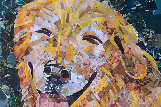 Small-Group Paper Collage Class in Barcelona - Background