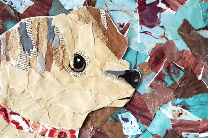 Small-Group Paper Collage Class in Barcelona - Directions