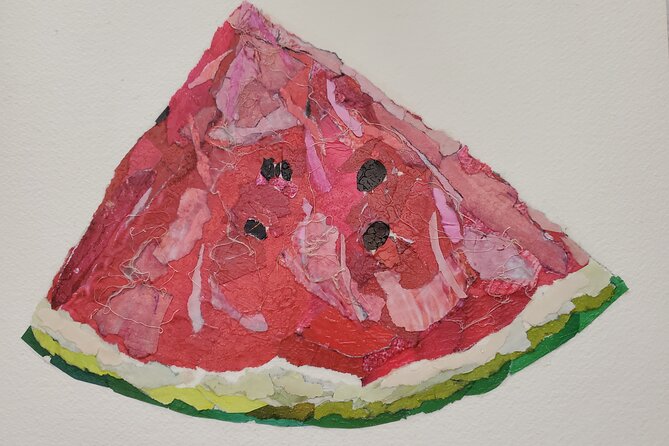 Small-Group Paper Collage Class in Barcelona - Class Experience