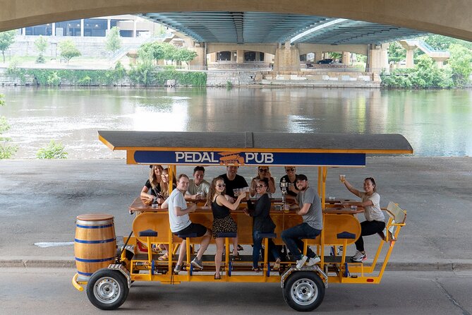 Small Group Pedal Pub Shared Tour in Uptown Columbus - Location Details