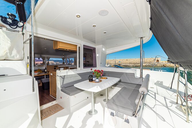 Small Group Santorini Catamaran Cruise up to 15pax With BBQ - Booking and Reservation Details