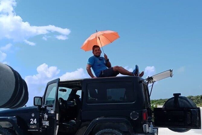 Small Group Shared Jeep Island Tour Mayan Park Cenote and Beach - The Itinerary Breakdown: What You Can Expect