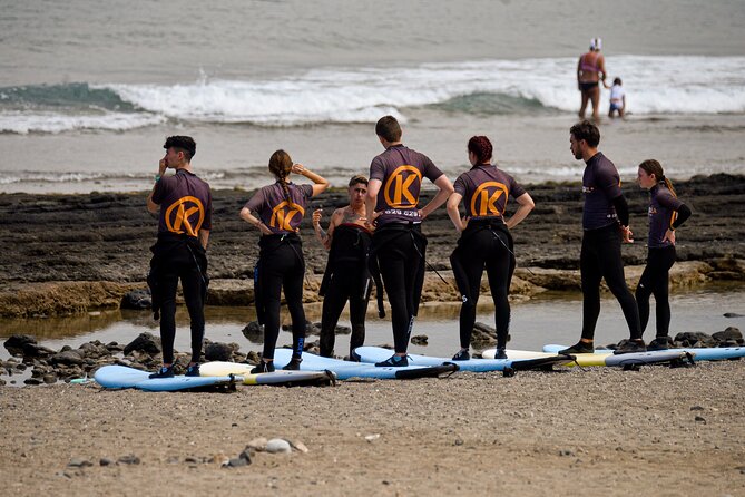 Small Group Surf Lesson in Playa De Las Américas,Tenerife - Meeting and Pickup