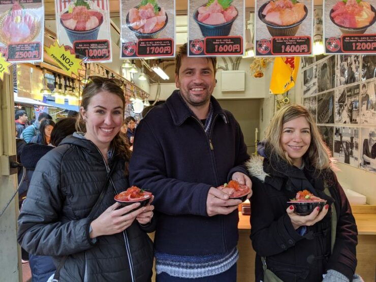 Small Group Tsukiji Fish Market Food Tour - Booking Details