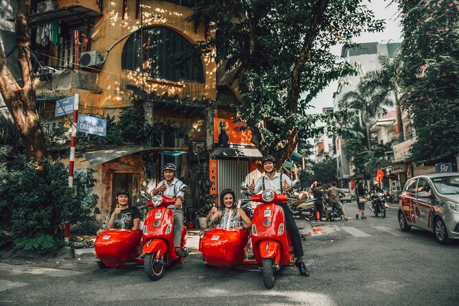 Small Group Vespa Sidecar Tour in Hanoi - Booking Information
