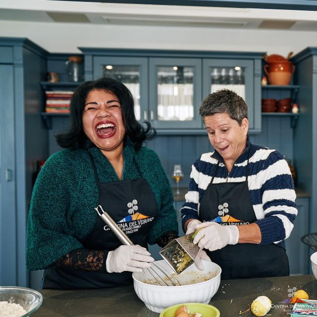 Small Group Vesuvius Cooking Class With Wine Tasting - Details