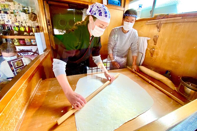Small-Group Walking Tour With Udon Cooking Class in Hino - Small-Group Walking Tour Itinerary