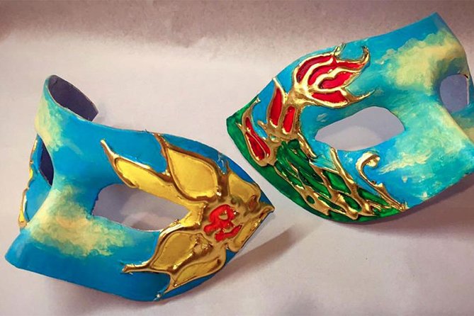 Small Masterpieces - Mask Making (Free Tour to Murano Included) - PRIVATE - Mask Making Workshop Details