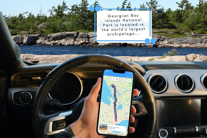 Smartphone Audio Driving Tour Between Parry Sound & Toronto - Tour Features