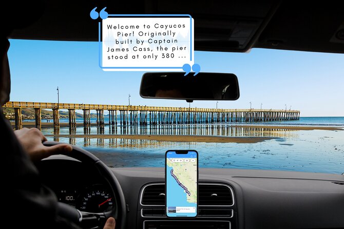 Smartphone Driving Tour Between Santa Maria & Monterey Big Sur - Tour Schedule and Flexibility