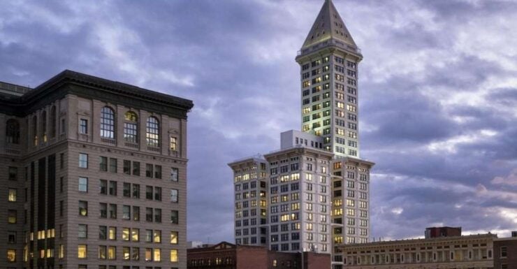 Smith Tower: The Views, The History, and the Cocktails - Experience Highlights and Elevator Ride