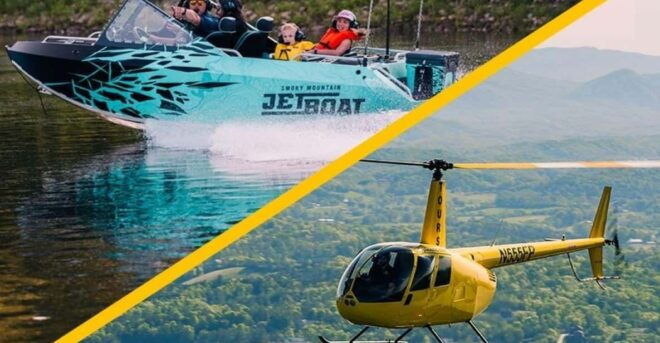 Smoky Mountain Thrilling Helicopter and Jet Boat Tour - Tour Details