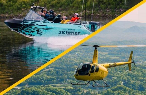 Smoky Mountain Thrilling Helicopter and Jet Boat Tour - Scenic Helicopter Ride