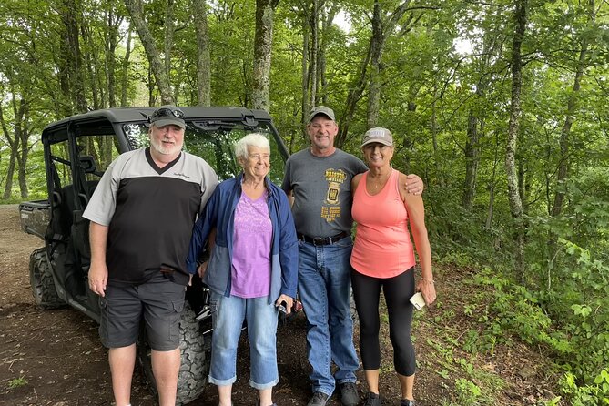 Smoky Mountain UTV/SxS OffRoad Wilderness Adventure Upto 4 Guest - Meeting and Pickup Information