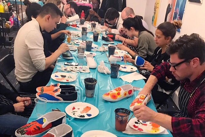 Sneakers Painting Class in Celebration Town - Class Schedule and Duration