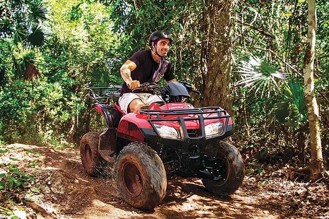 Snorkel, ATV, Zipline and Cenote Adventure From Cancun - Zipline Experience