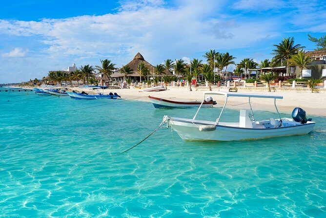Snorkel in the turquoise Caribbean Sea in Puerto Morelos. Transport included - Guided Walking Tour of Puerto Morelos