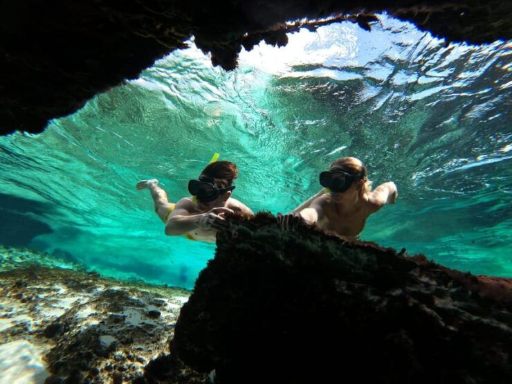 SNORKEL IN TULUM REEF, BOAT RIDE AND CALETA - Itinerary