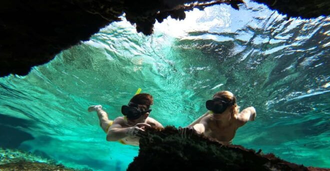 SNORKEL IN TULUM REEF, BOAT RIDE AND CALETA - Highlights