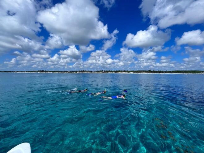 SNORKEL IN TULUM REEF, BOAT RIDE AND CALETA - Not Suitable For