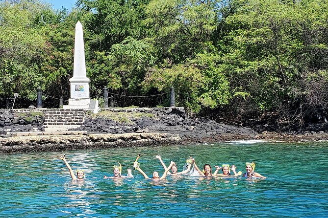 Snorkel Tour to Captain Cook Monument Kailua-Kona, Big Island - Tour Guide and Local Lore