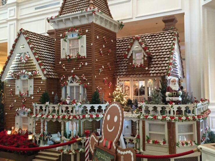 Snow, Ice & Gingerbread - Holiday Celebrations Orlando! - Gingerbread House Delights