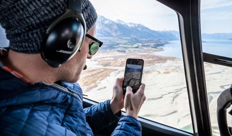 Snow Landing from Glenorchy - Stepping out on the Humboldt Mountains