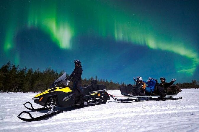 Snowmobile Guided Tour within The Date with Aurora in Alaska - Cost and Value