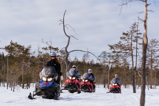 Snowmobile Safari Into the Wilderness, Apukka Resort Rovaniemi - Snowmobile Safari Experience