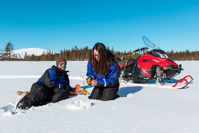Snowmobile Safari With Ice Fishing and Outdoor Lunch in Levi - Inclusions Provided