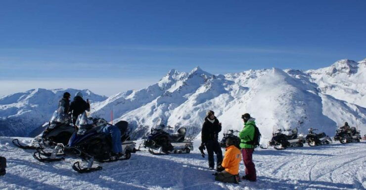 Snowmobile Tour Madesimo / Splügen Pass (Daytrip St. Moritz) - Experience Highlights