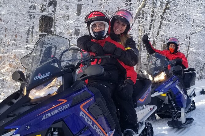 Snowmobiling Activity Rides of 1 Hour 30 - Highlights and Views