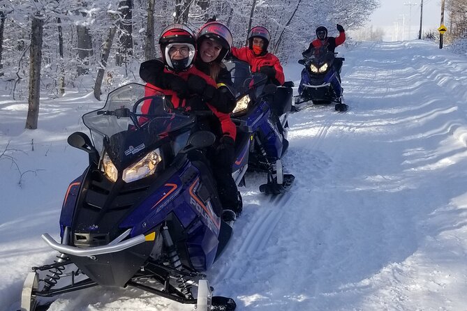 Snowmobiling Activity Rides of 1 Hour 30 - Directions