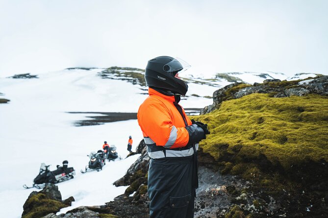 Snowmobiling on Eyjafjallajökull - Panoramic Views of Westman Islands and Icelands South Coast