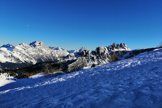 Snowshoe Hike to the Cinque Torri - Inclusions: Guide, Gear, Chairlift Ticket