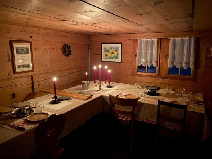 Snowshoe Tour At Full Moon With Fondue Meal - Booking Information