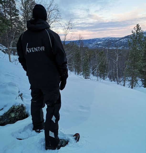 Snowshoeing Adventure to the Enchanting Frozen Waterfall - Nature Exploration