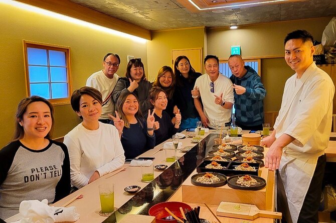 Soba Making Experience With Optional Sushi Lunch Course - Soba Making Process