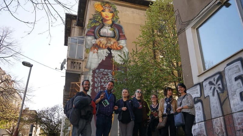 Sofia: Guided Street Art & Stunning Graffiti Walking Tour - The Artistic Stories: Local & International Talent