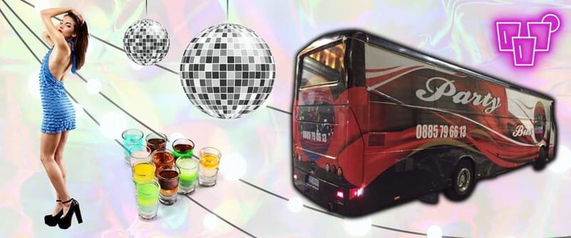 Sofia,Bulgaria Party bus day and night party tours - An Authentic Look at the Party Bus Experience
