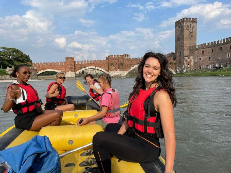 Soft-Rafting at Sunset and an Aperitif in Piazza Erbe - Activity Details