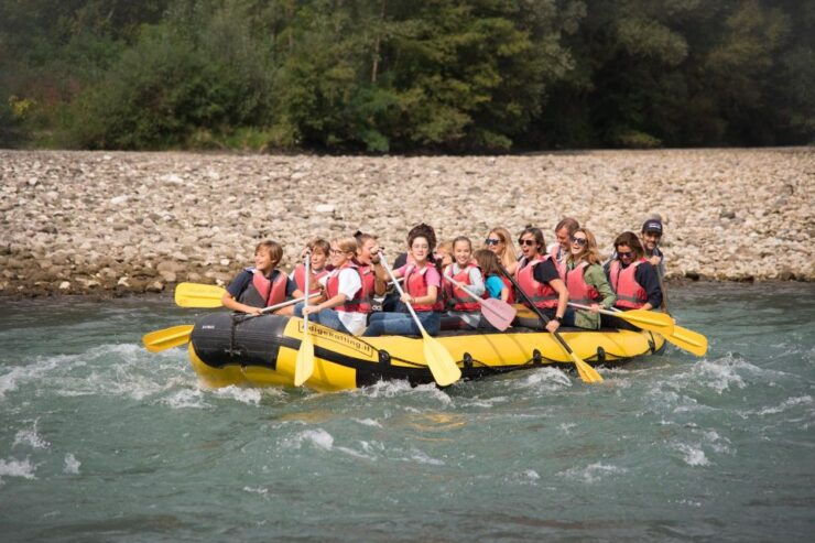 Soft-Rafting at Sunset and an Aperitif in Piazza Erbe - Itinerary