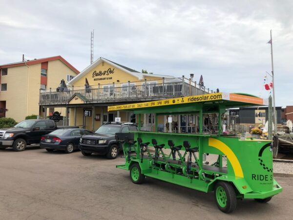 Solar-Powered Historical Food & Drink Pedal Bus Tour in Hfx - Exploring Halifax Waterfront